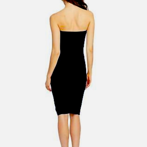 RACHEL Rachel Roy Twisted Black Tube Dress - Picture 2 of 6